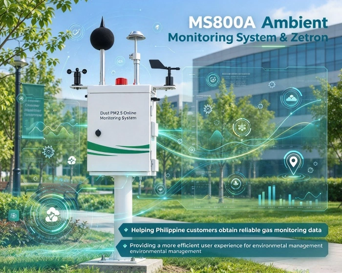 ​Система моніторингу якості повітря Zetron MS800A розгорнута на Філіппінах, встановлення та навчання завершено